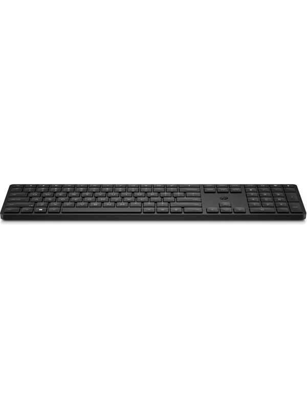 HP 450 Programmable Wireless Keyboard, Täysikokoinen (100 %), Langallinen & langaton, Langaton RF + USB, AZERTY, Musta