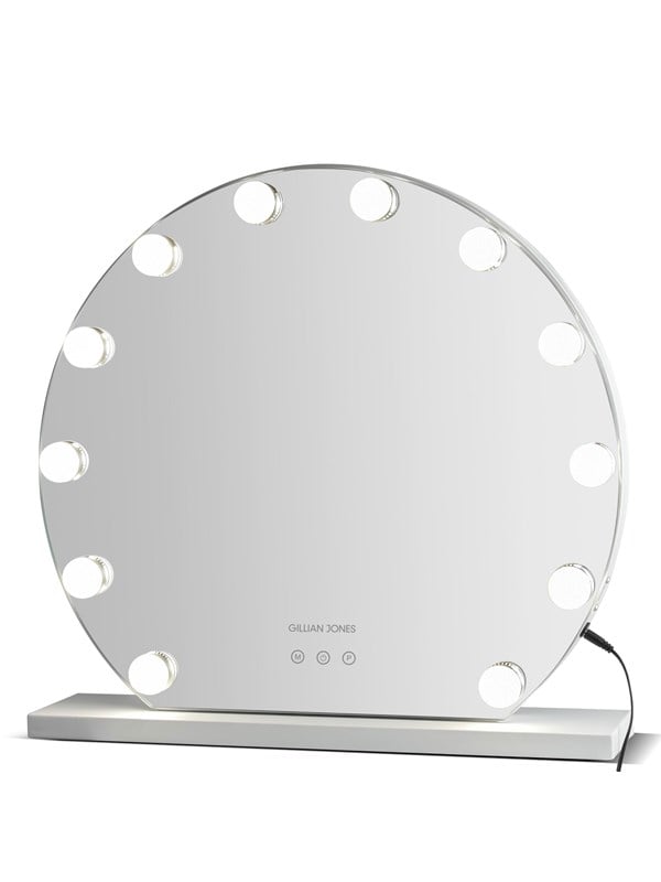 Gillian Jones Hollywood mirror with adjustable lights