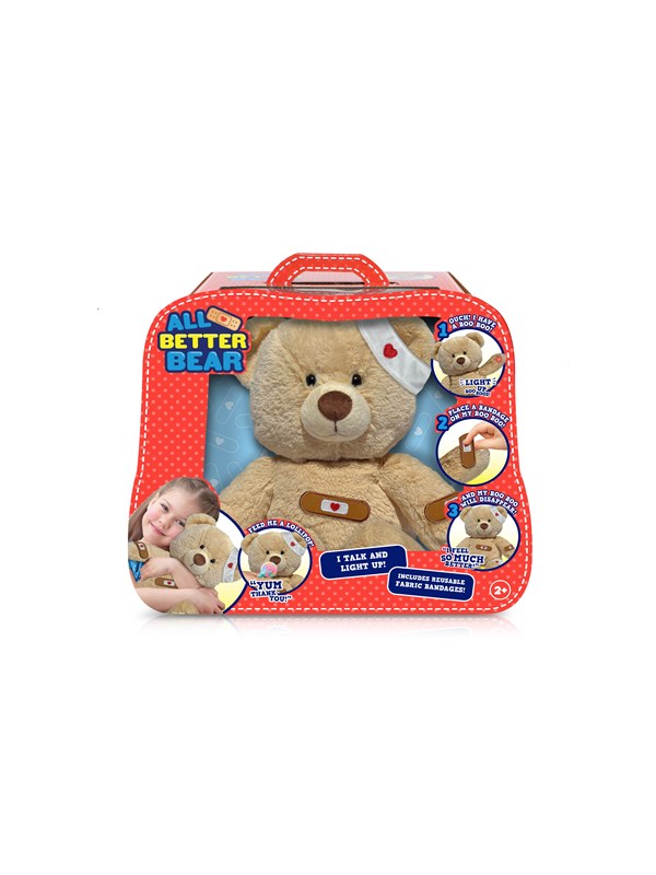 Boo Boo Bear - Interaktiivinen nalle - puhuu suomea