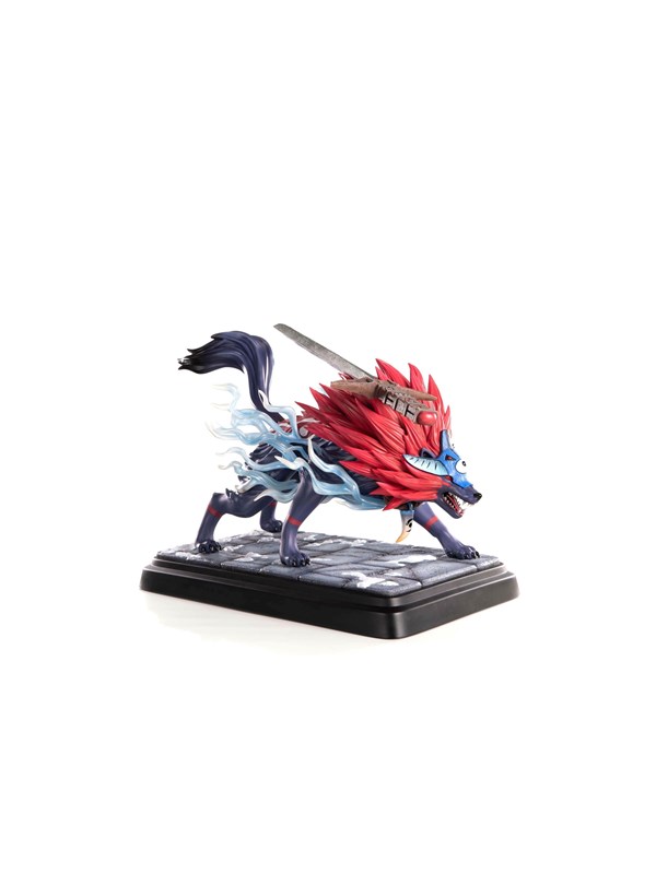 First 4 Figures - Okami Resin Painted Statue: Oki (Wolf Form) (Standard Edition) - Figuuri