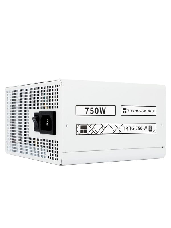 Thermalright TG (Modular) Valkoinen - Virtalähde - 750 Watt - 120 mm - ATX 3.0 - 80 Plus Kulta sertifioitu