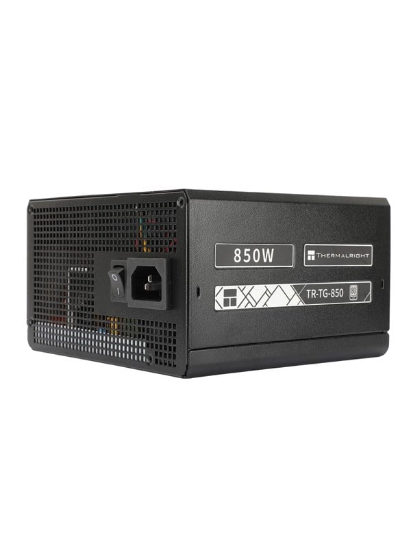 Thermalright TG (Modular) musta - Virtalähde - 850 Watt - 120 mm - ATX 3.0 - 80 Plus Kulta sertifioitu