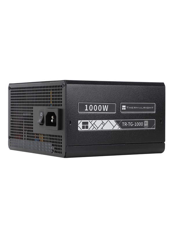 Thermalright TG (Modular) musta - Virtalähde - 1000 Watt - 120 mm - ATX 3.0 - 80 Plus Kulta sertifioitu