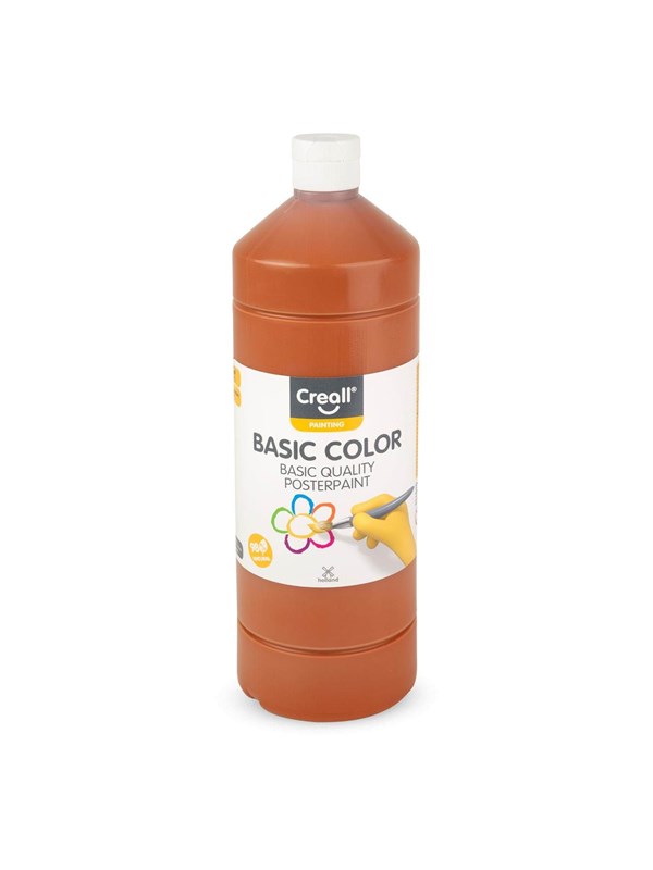 Creall School paint Light brown 1 liter