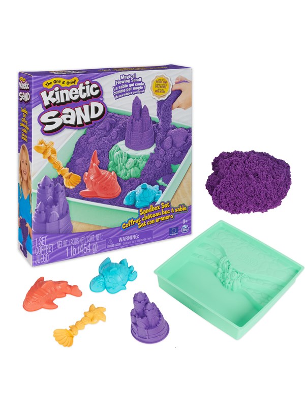 Kinetic Sand Hiekkalaatikkosetti - Purple