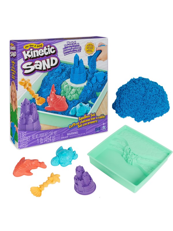 Kinetic Sand Hiekkalaatikkosetti - Blue