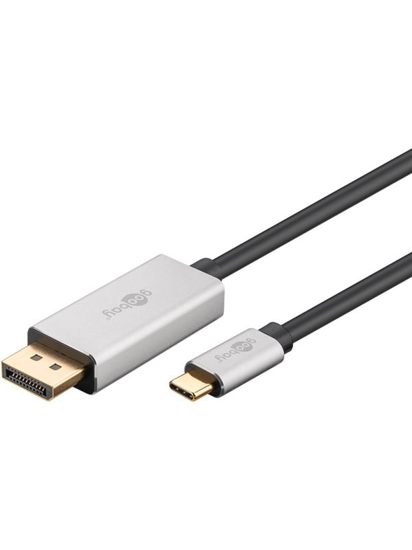 Pro USB-C - DisplayPort - 2m - Harmaa