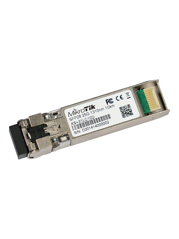 MikroTik XS+31LC10D 1.25G SFP 10G SFP+ and 25G SFP28 module