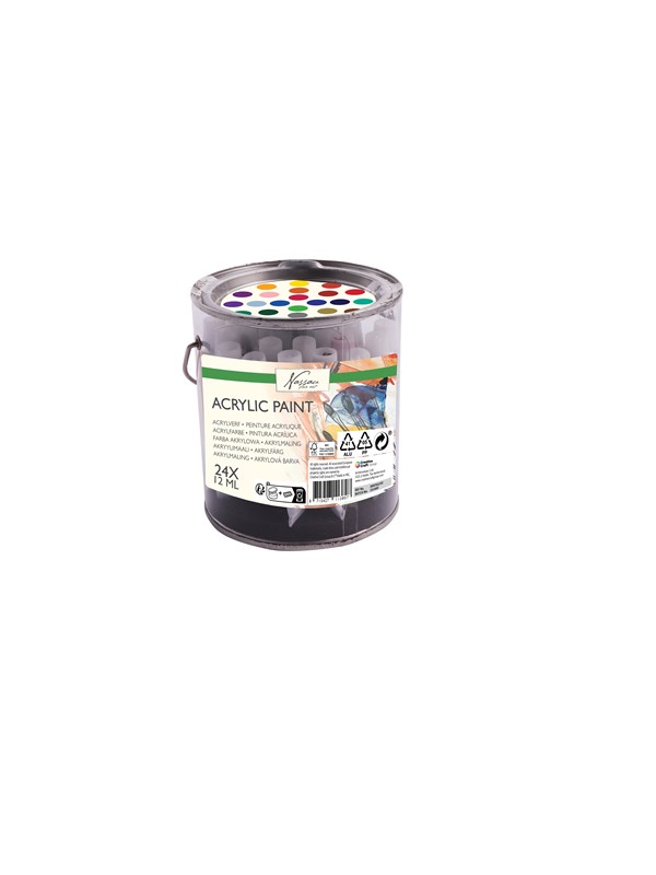 Nassau Paint acrylic 24 x 12 ml