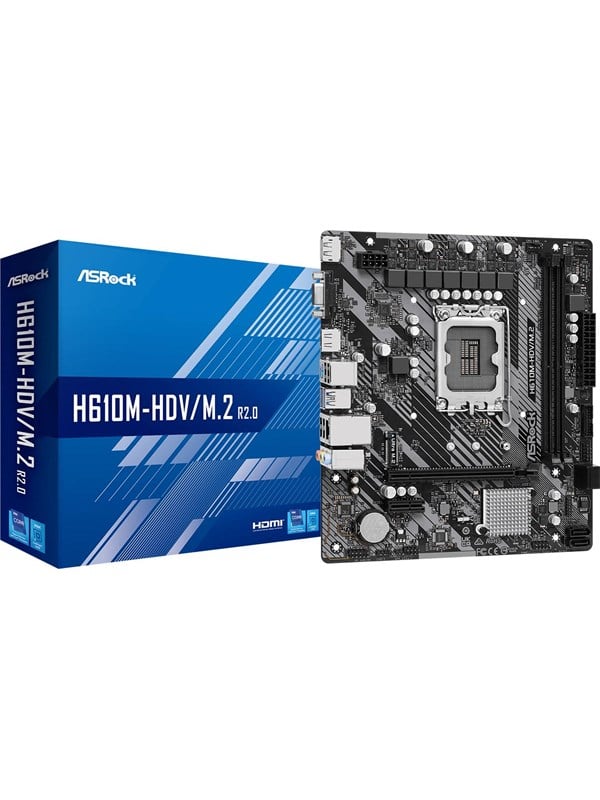ASRock H610M-HDV/M.2 R2.0 LGA1700 mATX -emolevy