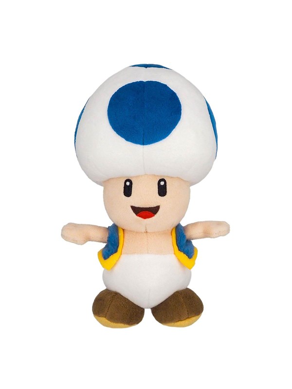 1UP - Super Mario: Toad Blue - Plyysi