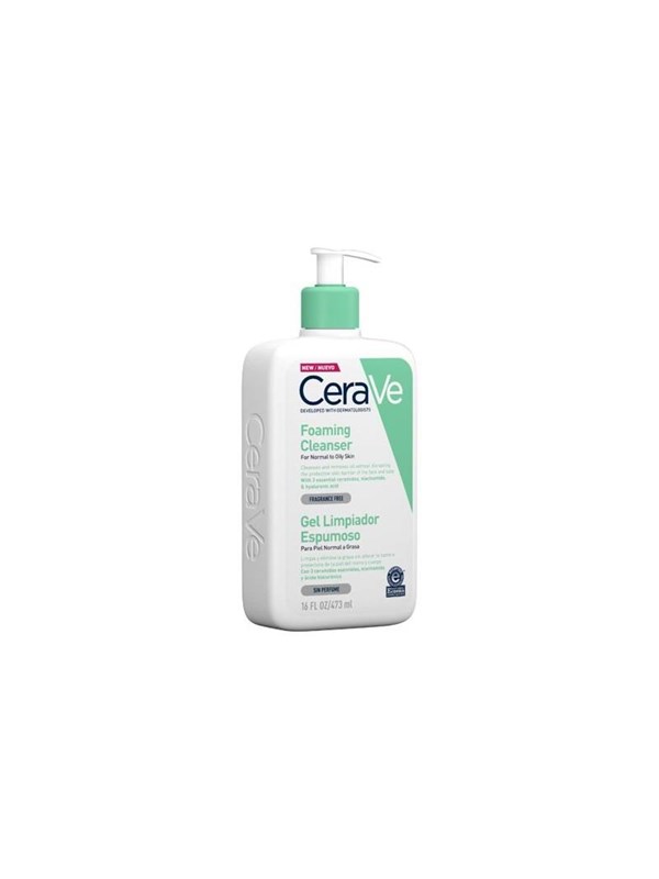 CeraVe Foaming Cleanser 473ml - Normal to Oily Skin