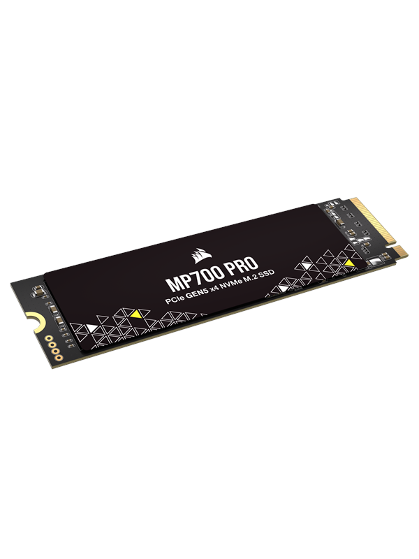 Corsair MP700 Pro SSD - 1TB - Ilman jäähdytyssiiliä - M.2 2280 - PCIe 5.0