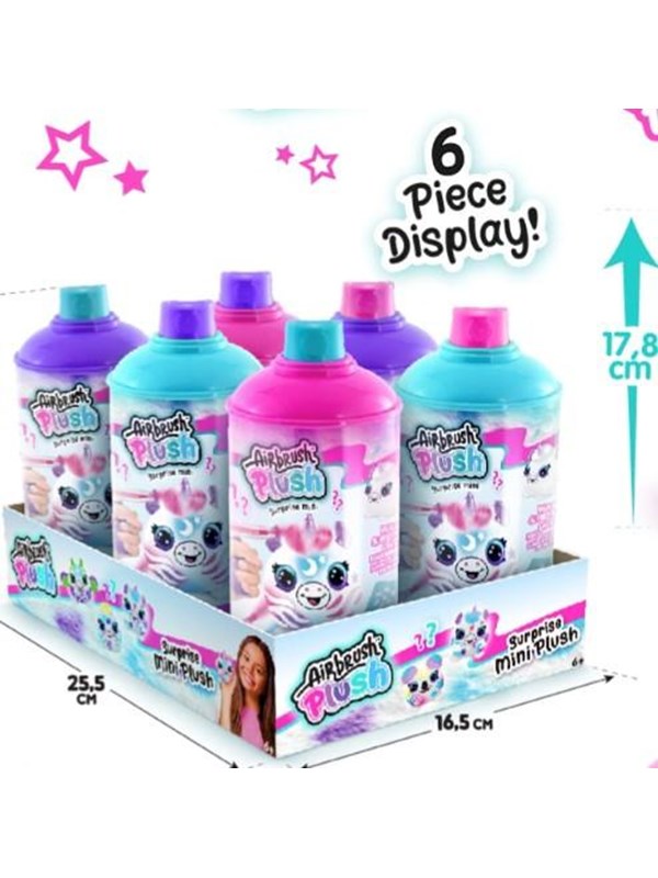 Airbrush Plush Mini Mystery Kit - assortered - 1 pcs