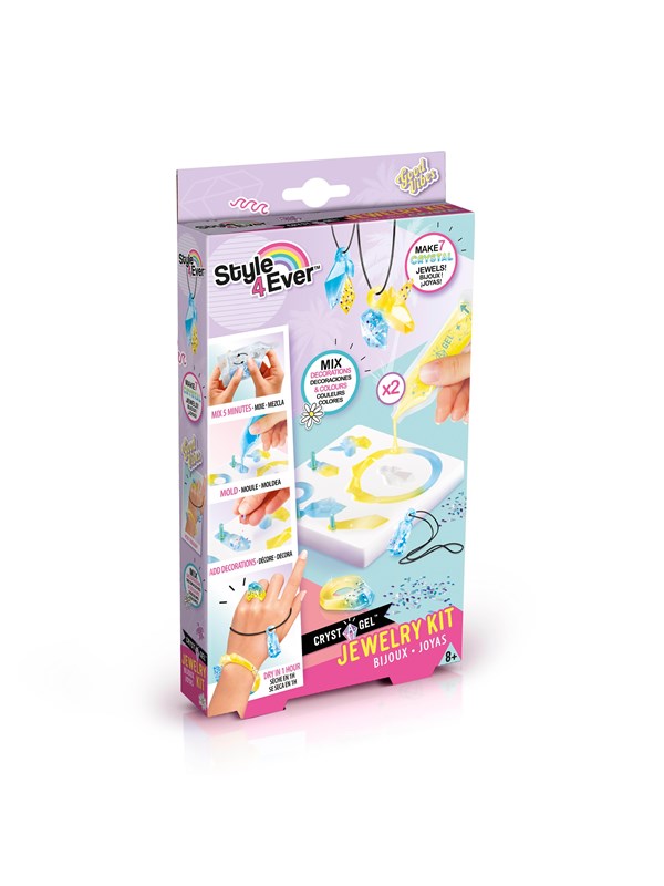 Style 4 Ever Mini Crystal Jewel Gel Kit