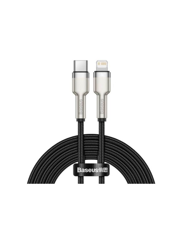 Baseus USB-C cable for Lightning Cafule PD 20W 1m (black)