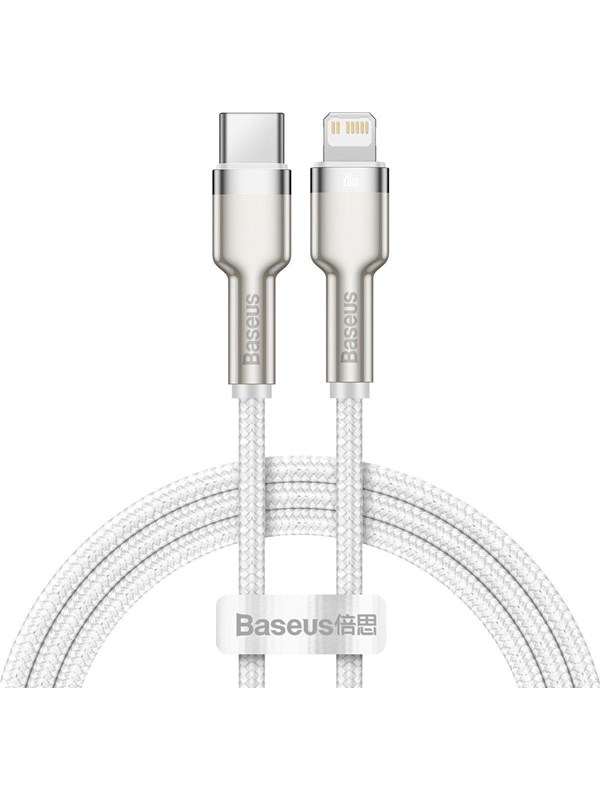 Baseus USB-C cable for Lightning Cafule PD 20 W 2 m (white)