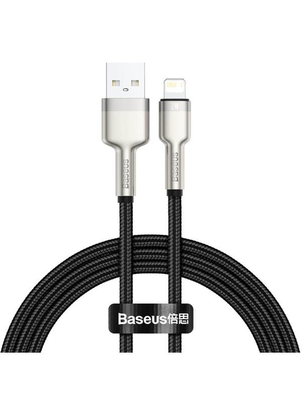 Baseus USB cable for Lightning Cafule 2.4A 1m (black)