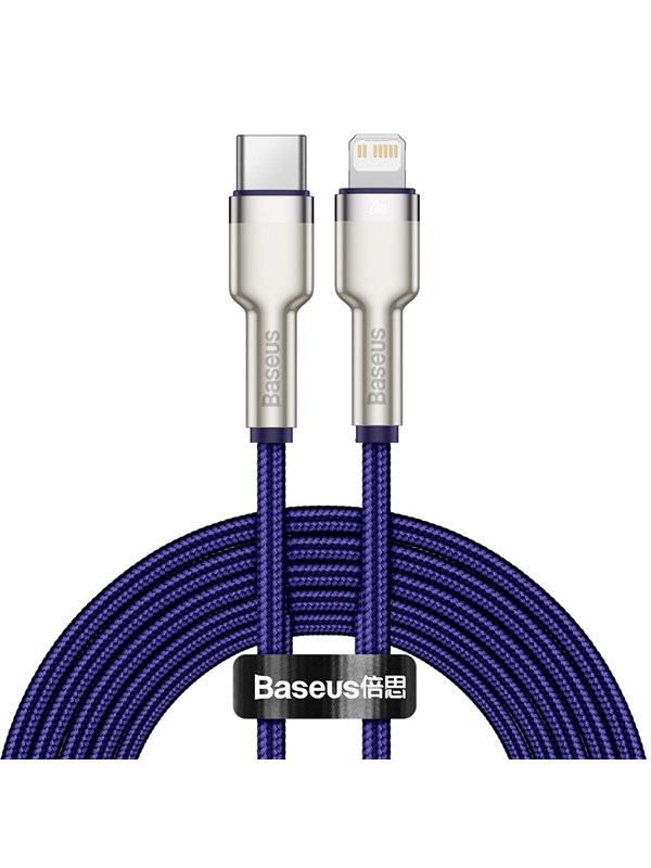 Baseus Cafule Series USB-C cable for Lightning 20W 2m (purple)