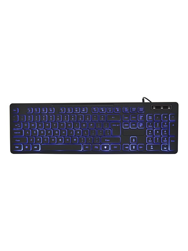 Gembird - keyboard - QWERTY - US - black - Näppäimistö - Englanti (US) - Musta