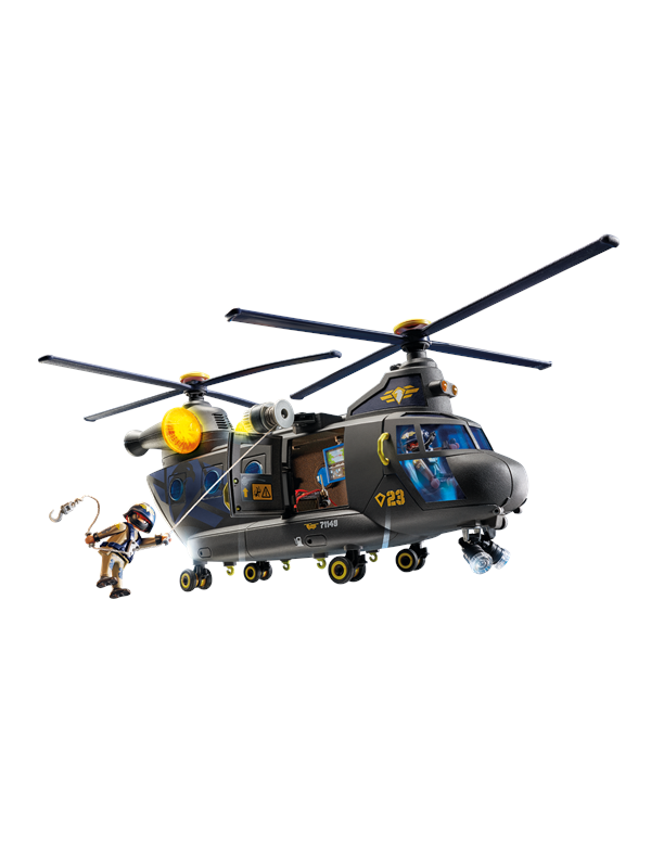 Playmobil Kaupunkitoimintaa - Tactical Unit pelastuslentokone