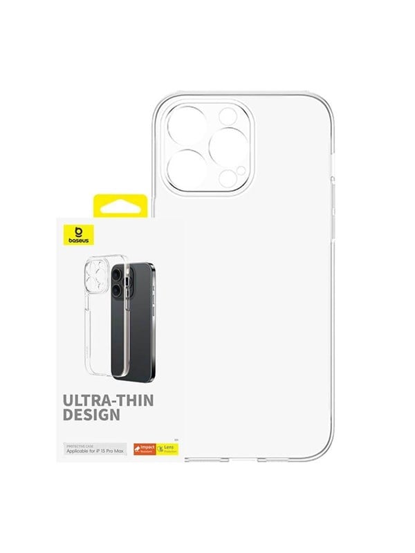 Baseus Phone Case for iPhone 15 ProMax OS-Lucent Series (Clear)