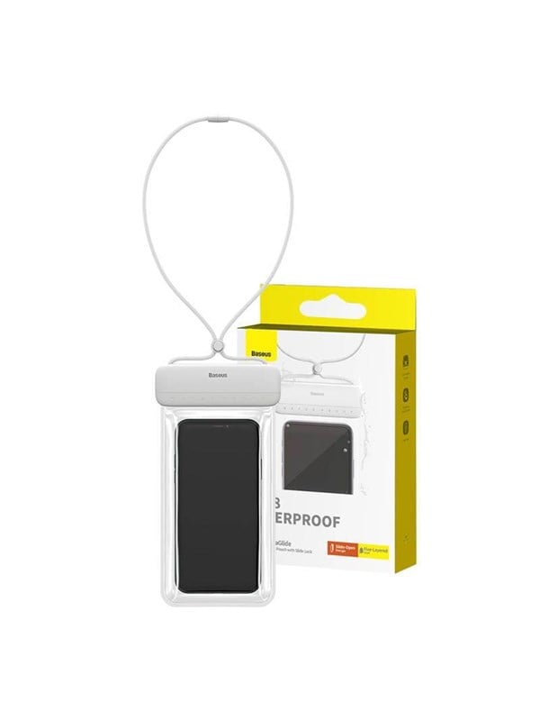 Baseus Waterproof phone case AquaGlide (white)