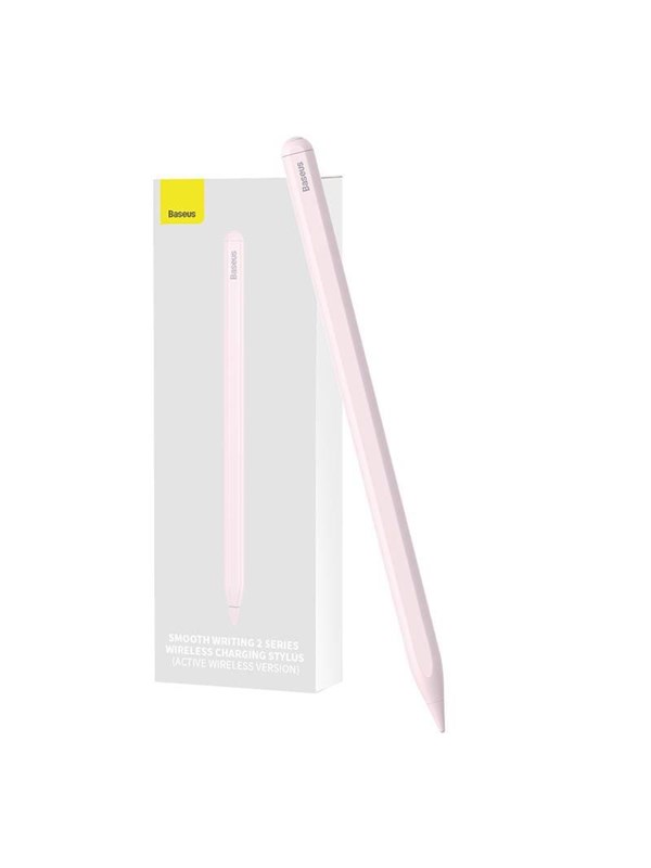 Baseus Wireless charging stylus for phone / tablet Smooth Writing (pink)