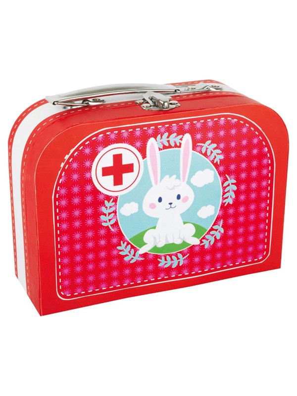 Small Foot - Wooden Vet Set in Suitcase 9 pcs.