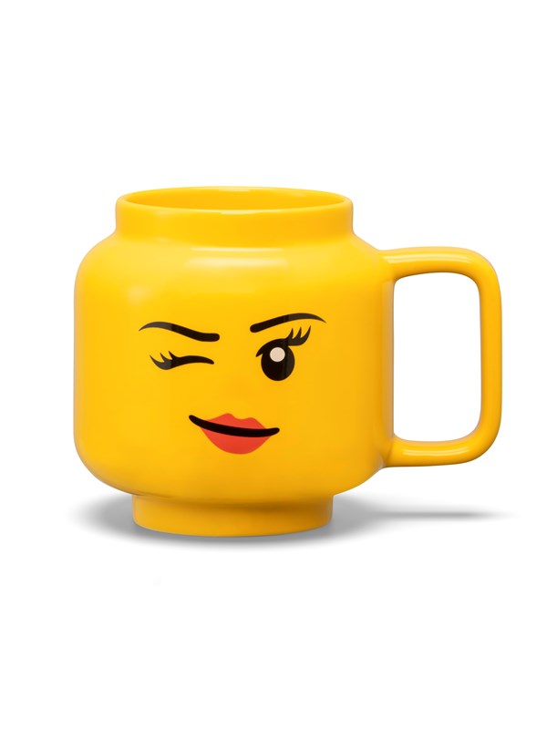 LEGO Ceramic Mug Large Winking Girl - 530 ml