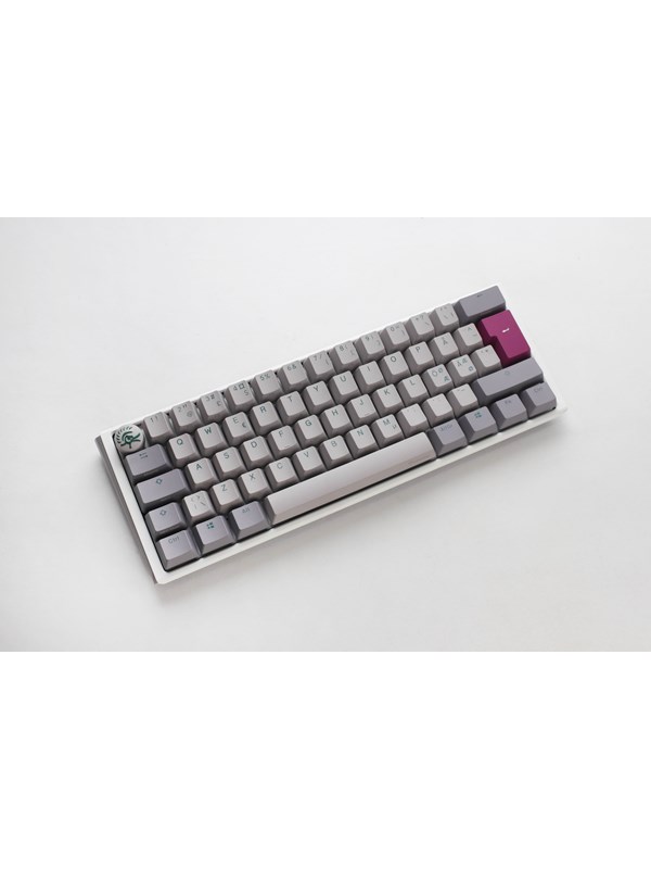 Ducky One 3 - Mist Nordic - Mini 60% - Cherry Brown - RGB - ND - Pelinäppäimistö - Pohjoismainen - Harmaa