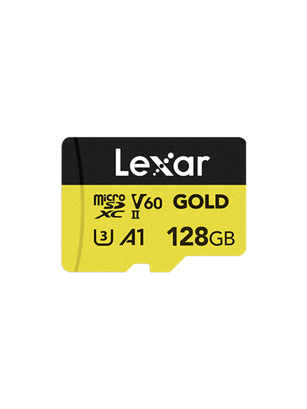 Lexar Professional GOLD MicroSDXC - 280MB/s - 128GB