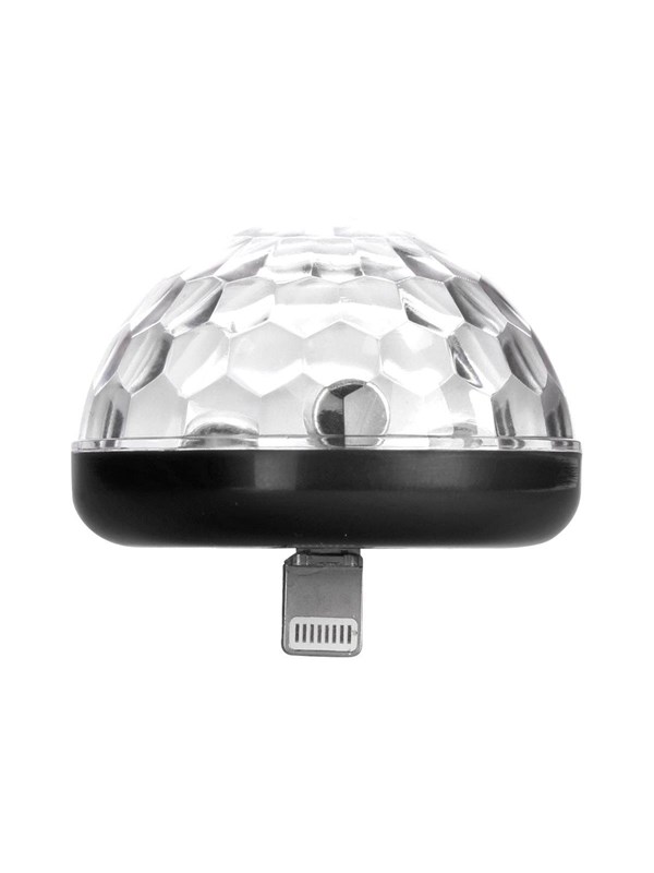 Kikkerland Black Phone Disco Light