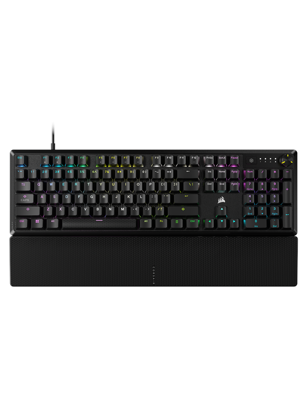Corsair K70 CORE RGB Mechanical Gaming Keyboard - Pelinäppäimistö - Pohjoismainen - Musta