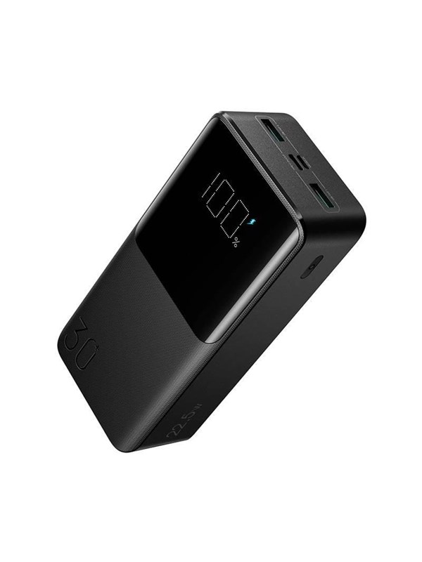 Joyroom Powerbank JR-QP193 30000mAh 22.5W (black) Powerbank - musta - 30000 mAh