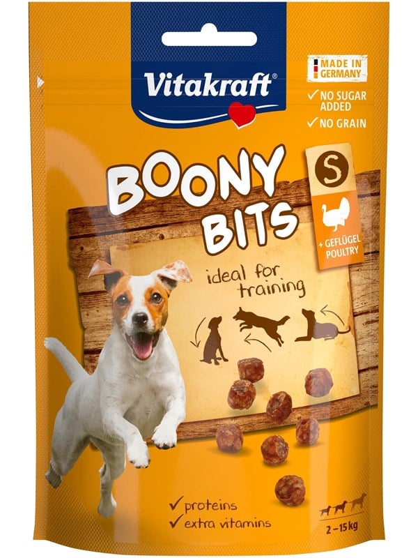 Vitakraft Boony Bits S Siipikarja Koulutusherkut Koirille 55g