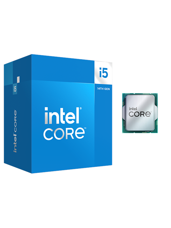 Intel Core i5-14500 Raptor Lake-S CPU - 14 ydintä - 2.6 GHz - Intel LGA1700 - Intel Boxed (jäähdyttimen kanssa)
