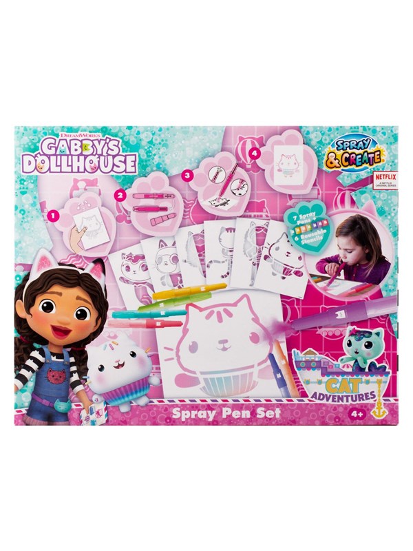 Gabby"'s Dollhouse Blow Pen Set
