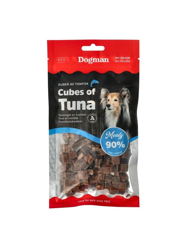 Dogman Meaty Tonnikalakuutiot Koiranherkut 80g