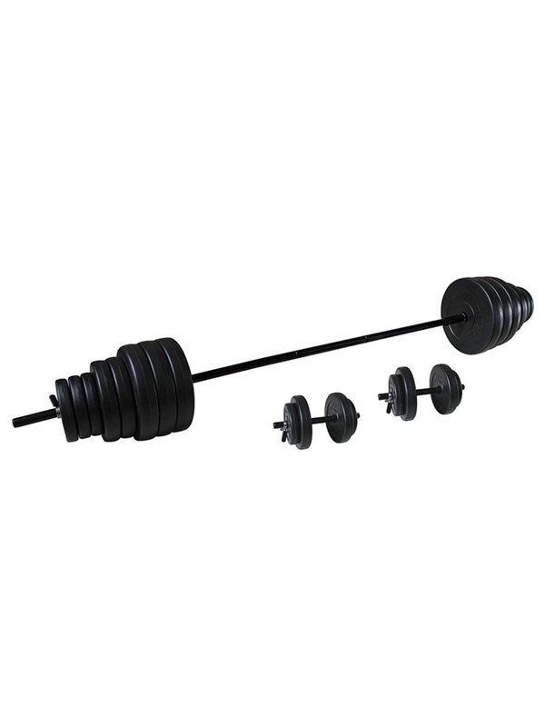 Tunturi Dumbbellset/Barbellset 50 kg.