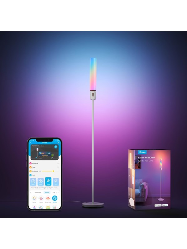 Govee RGBICWW Cylinder Floor Lamp