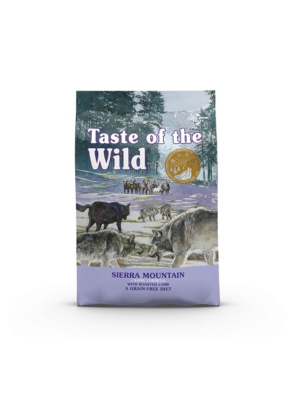 Taste of the Wild Sierra Mountain Canine Formula With Roasted Lamb Grain-Free 12.2kg