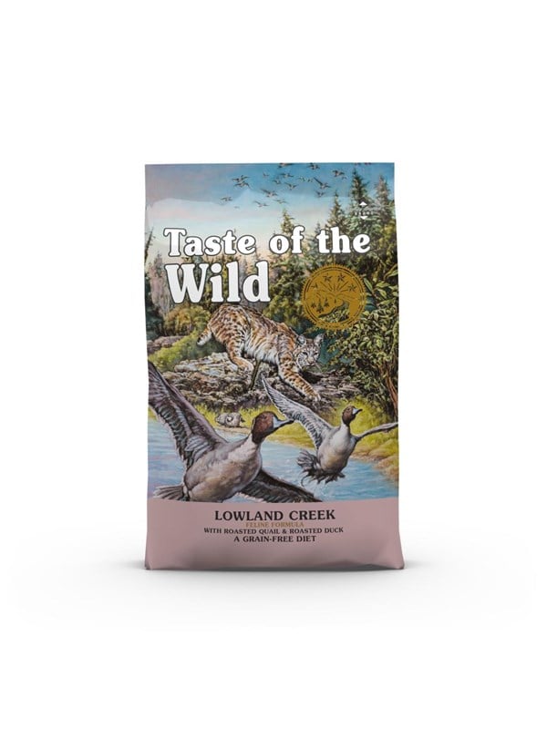 Taste of the wild Lowland Creek - dry cat food - 6.6 kg