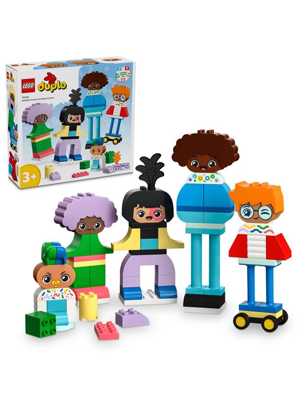 LEGO DUPLO 10423 Rakenna ihmisiä isoine tunteineen