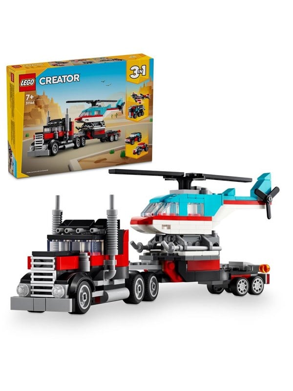 LEGO Creator 31146 Lava-auto ja helikopteri
