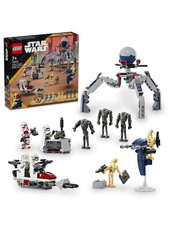 LEGO Star Wars 75372 Kloonisoturin ja taisteludroidin taistelupakkaus