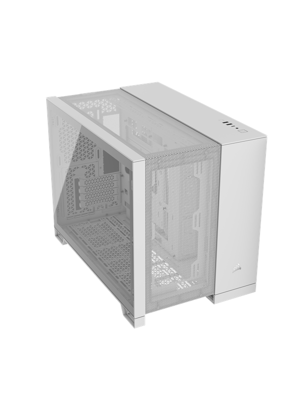 Corsair 2500D Airflow - Dual Chamber - Kotelot - Minitower - Valkoinen