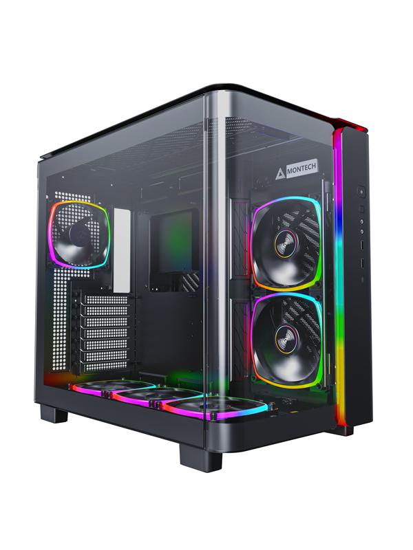 Montech King 95 Pro - Black - Kotelot - Miditower - Musta