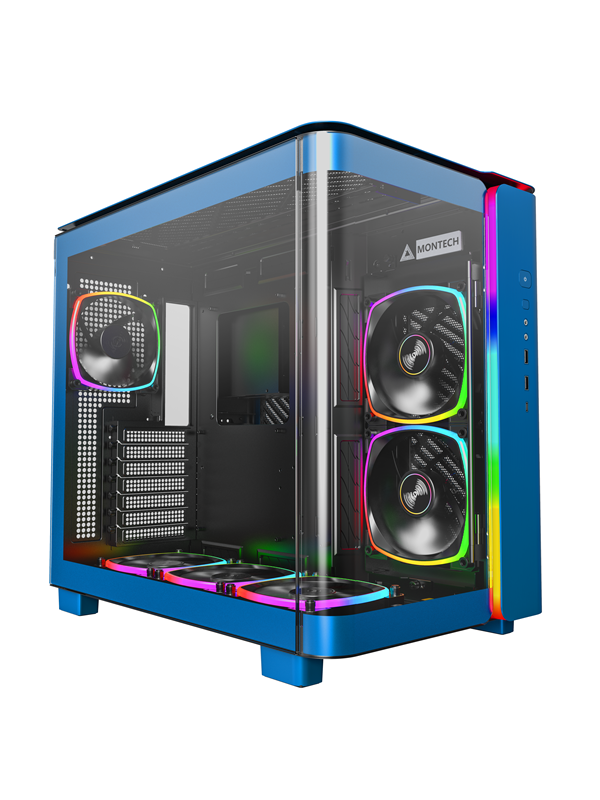 Montech King 95 Pro - Prussian Blue - Kotelot - Miditower - Sininen