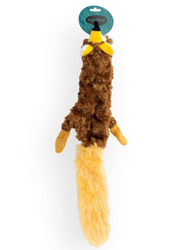 Party Pets Koiran Lelu Skinnies Karhu Vinkulla 55cm